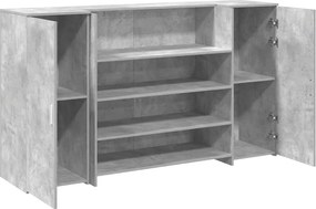vidaXL Γραφείο υποδοχής 180x50x103,5εκ. Επεξεργασμένο Ξύλο