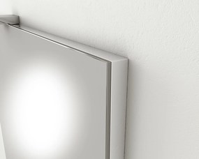 Drop Torino 120 White 1  MDF - Έπιπλο Μπάνιου Με 2 Νιπτήρες &amp; Καθρέπτη