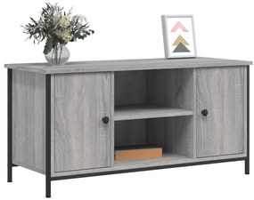 vidaXL Έπιπλο Τηλεόρασης Γκρι Sonoma 100x40x50 εκ. από Επεξεργ. Ξύλο