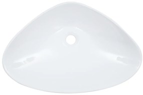 vidaXL Νιπτήρας Λευκός 58,5 x 39 x 14 εκ. Κεραμικός