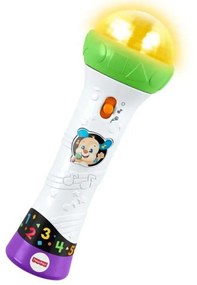 Εκπαιδευτικό Μικρόφωνο Laugh &amp; Learn Fisher-Price FBP42 Multi Mattel