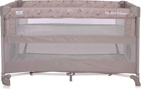 BABY COT UP AND DOWN WITH FOLDABLE SIDE STRING DRE