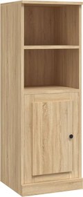 vidaXL Ντουλάπι Sonoma δρυς 36x35,5x103,5 cm από Επεξεργασμένο Ξύλο
