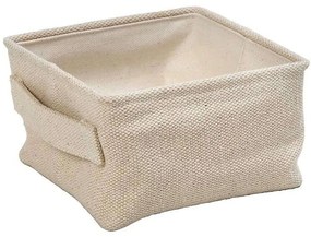 Καλάθι Αποθήκευσης AMN119 15x15x9cm Beige Espiel Cotton,Jute