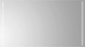 vidaXL Καθρέφτης Μπάνιου με LED 90x50 εκ.