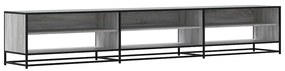 ντουλάπι τηλεόρασης vidaXL Γκρι Sonoma 270x40x46cm Κατασκευασμένο ξύλο
