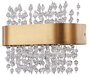 WLC 2492 GD ΑΠΛΙΚΑ LED ΧΡΥΣΗ ΟΒΑΛ ΜΕ ΚΡΥΣΤΑΛΛΑ 24W 3500K 1500 LUM ARlight 0304250