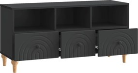 vidaXL Ντουλάπι TV Μαύρο 102 x 34,5 x 50 εκ.