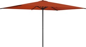vidaXL Ομπρέλα Κήπου 200 x 300 cm Πολυεστέρας Ορθογώνιος Τερακότα