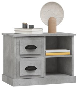 vidaXL Κομοδίνο Γκρι Σκυροδέματος 60 x 35,5 x 45 εκ.