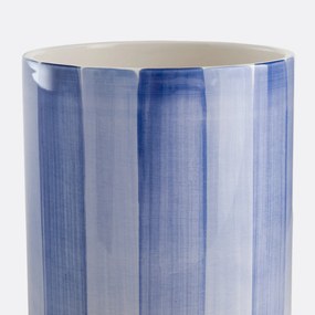 Κασπώ από κεραμικό με ρίγες, διάμετρος 14 εκ., JAOMA