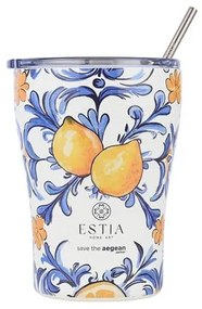 Estia Θερμός - Κούπα Coffee Mug Save the Aegean 350ml Amalfi Coast 01-31756