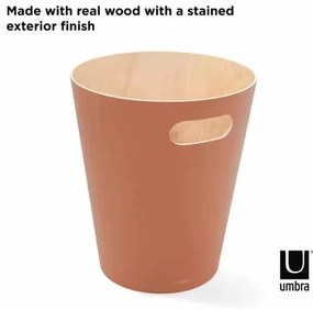 Kαλάθι αχρήστων από ξύλο οξιάς,Umbra Woodrow 082780-1258