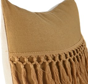 Μαξιλάρι Home ESPRIT Μουστάρδα 45 x 15 x 45 cm