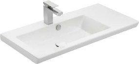 Drop Status 85 White Gloss - Βάση Επίπλου Με Νιπτήρα (85x44)