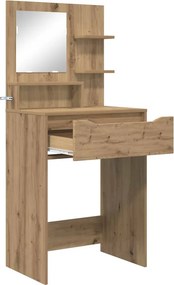vidaXL Τραπέζια Ντυσίματος Κρεβατοκάμαρας Artisan Oak