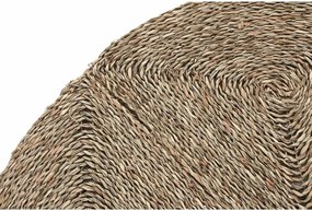 Χαλί DKD Home Decor 150 x 0,5 x 150 cm Φυσικό πολυεστέρας Θαλασσινό γρασίδι