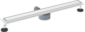 vidaXL Σιφόνι ντους 2-σε-1 με 360° σιφόνι Ασημί 80 cm