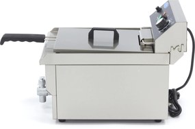 Deep Fryer - 13L - 1 Basket - with Drain Tap