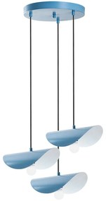 Φωτιστικό Οροφής Eger 892OPV2060 Φ50x106cm 3xE27 40W Light Blue Opviq