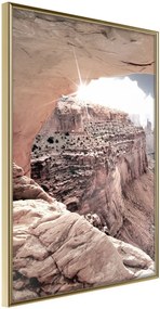 Αφίσα - Beauty of the Canyon - 30x45 - Χρυσό - Χωρίς πασπαρτού