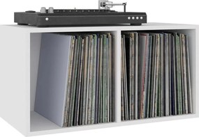 vidaXL Έπιπλο Δίσκων Βινυλίου Λευκό 71x34x36 εκ. Επεξεργ. Ξύλο