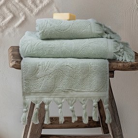 Πετσέτα Χεριών (30x50) Nef-Nef Homeware Premium Sangalia Mint 550gsm