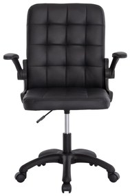 ΚΑΡΕΚΛΑ ΓΡΑΦΕΙΟΥ PORTIMA  ΜΑΥΡΟ PVC-NYLON ΣΚΕΛΕΤΟΣ &amp; ΒΑΣΗ 69x53x98Υεκ.