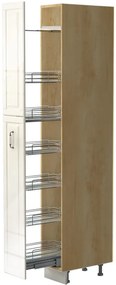 Επιδαπέδιο ντουλάπι ψηλό Toscana K23-30-1KZ-Δρυς - 30.00Χ60.00Χ235.00cm