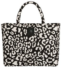 Τσάντα Θαλάσσης Polycotton 46x36εκ. Essential 4059 Μαύρη-Taupe Greenwich Polo Club