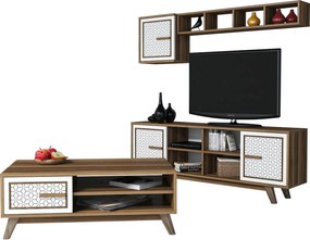 ΣΥΝΘΕΣΗ ΣΑΛΟΝΙΟΥ ΜΕΛΑΜΙΝΗΣ 2ΤΜΧ ΚΑΡΥΔΙ-ΛΕΥΚΟ HM11852.03