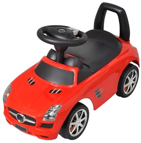 vidaXL Αυτοκίνητο Παιδικό Ποδοκίνητο Κόκκινο
