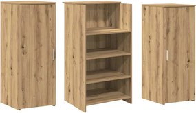 vidaXL Γραφείο υποδοχής 135x50x103,5 εκ. Επεξεργασμένο Ξύλο