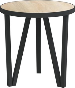 vidaXL Τραπεζάκι Sonoma Δρυς Ø35 εκ. από MDF