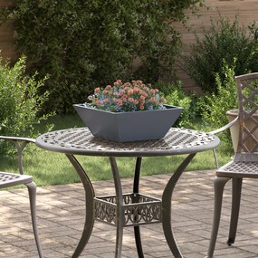 vidaXL Σετ Γλαστρών 5 Τεμαχίων Ανθρακί 40x40x15 εκ. από Ατσάλι