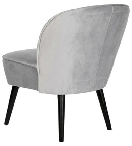 Κάθισμα DKD Home Decor Μαύρο Γκρι Ξύλο 59 x 66 x 76 cm