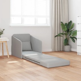 vidaXL Καναπές Κρεβάτι 2-σε-1 Συννέφο Γκρι 65x80x83 εκ. Υφάσματος
