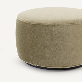 Υποπόδιο XL από λινό βελούδο, Rosebury