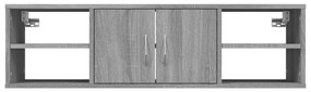 vidaXL Ραφιέρα Τοίχου Γκρι Sonoma 102x30x29 εκ. Επεξεργασμένο Ξύλο