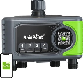 RainPoint WiFi ελεγκτής άρδευσης 4 ζωνών