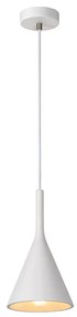 Φωτιστικό Κρεμαστό Lucide 35406-16-31 GIPSY Λευκό (White)|Μαύρο Ματ (Black Mat)
