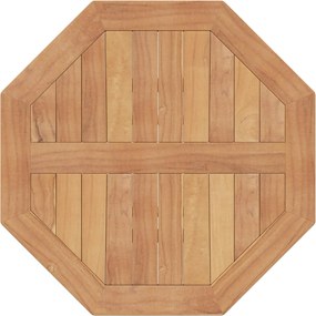 vidaXL Σετ Κήπου 5 τμχ. Καφέ Συμπαγές ξύλο teak