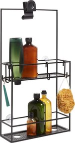 Κρεμαστή μεταλλική ραφιέρα μπάνιου Umbra Cubiko 023461-040