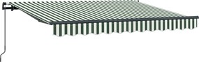 vidaXL Σκηνίτσα Αναδιπλούμενη Πράσινο 350 x 200 cm ύφασμα