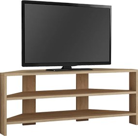 Έπιπλο τηλεόρασης γωνιακό Thales Megapap χρώμα sapphire oak 110x36x45εκ.