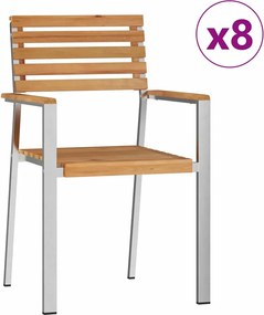 vidaXL Σέτ φαγητού για κήπο 9 pcs