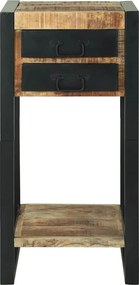vidaXL End Table Καφέ 40 x 40 x 80 cm Στερεό ξύλο μάνγκο