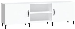 vidaXL Έπιπλο Τηλεόρασης Λευκό 150x30x50 εκ. από Επεξεργασμένο Ξύλο