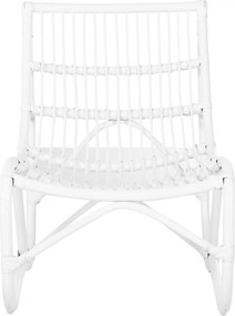 ΠΟΛΥΘΡΟΝΑ GRINN HM9815.03 ΡΑΒΔΟΙ RATTAN ΣΕ ΛΕΥΚΟ 56,5x73,5x79,5Υ εκ.