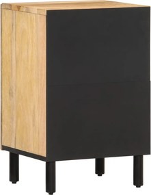 vidaXL Ντουλάπι Μπάνιου 38 x 33 x 58 εκ. από Μασίφ Ξύλο Μάνγκο